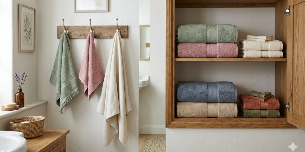 BATH TOWELS & HAND TOWELS